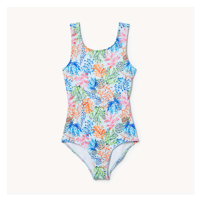Kid Girls' Bow-Back Swimsuit